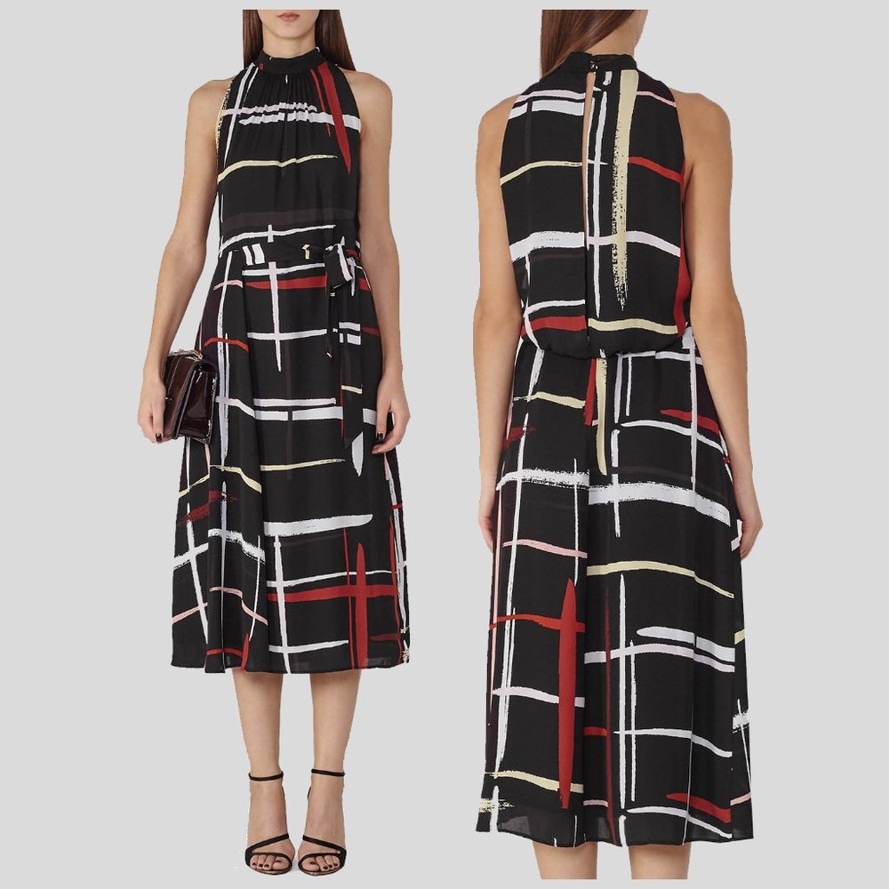 REISS Lava Evening Dress